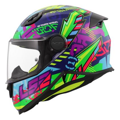 Casque LS2 FF812 - KID SVENT - Bleu / Vert