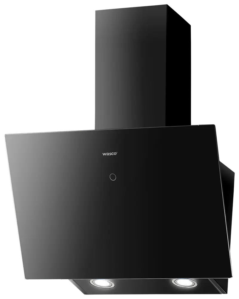 Wasco Emhætte Vertikal TV1360BL sort 60 cm