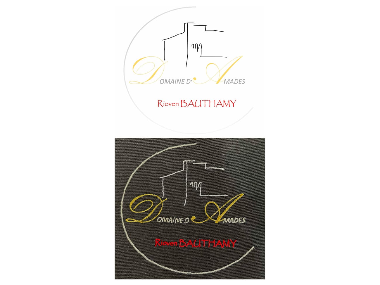 Broderie personnalisée - Prototype   broderie - Meilleur du Chef