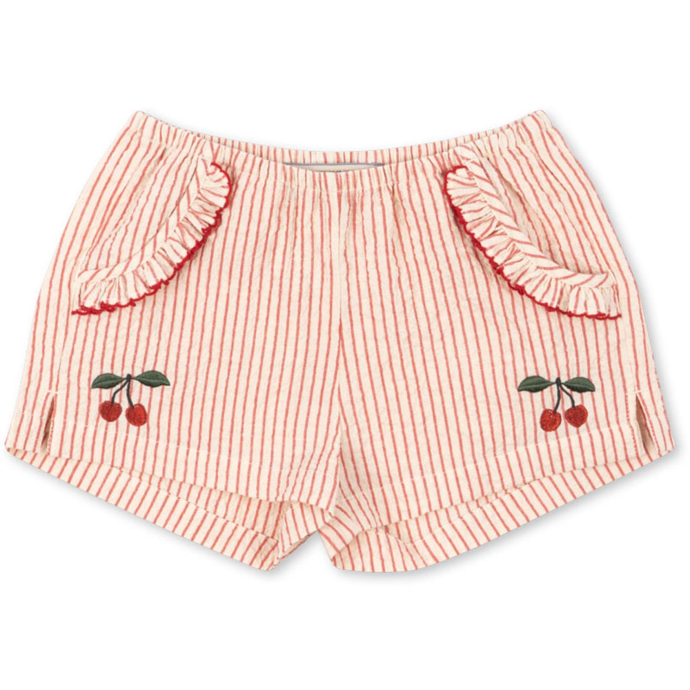 Køb Konges Sløjd Amour Stripe Ellie Flæse Shorts Gots