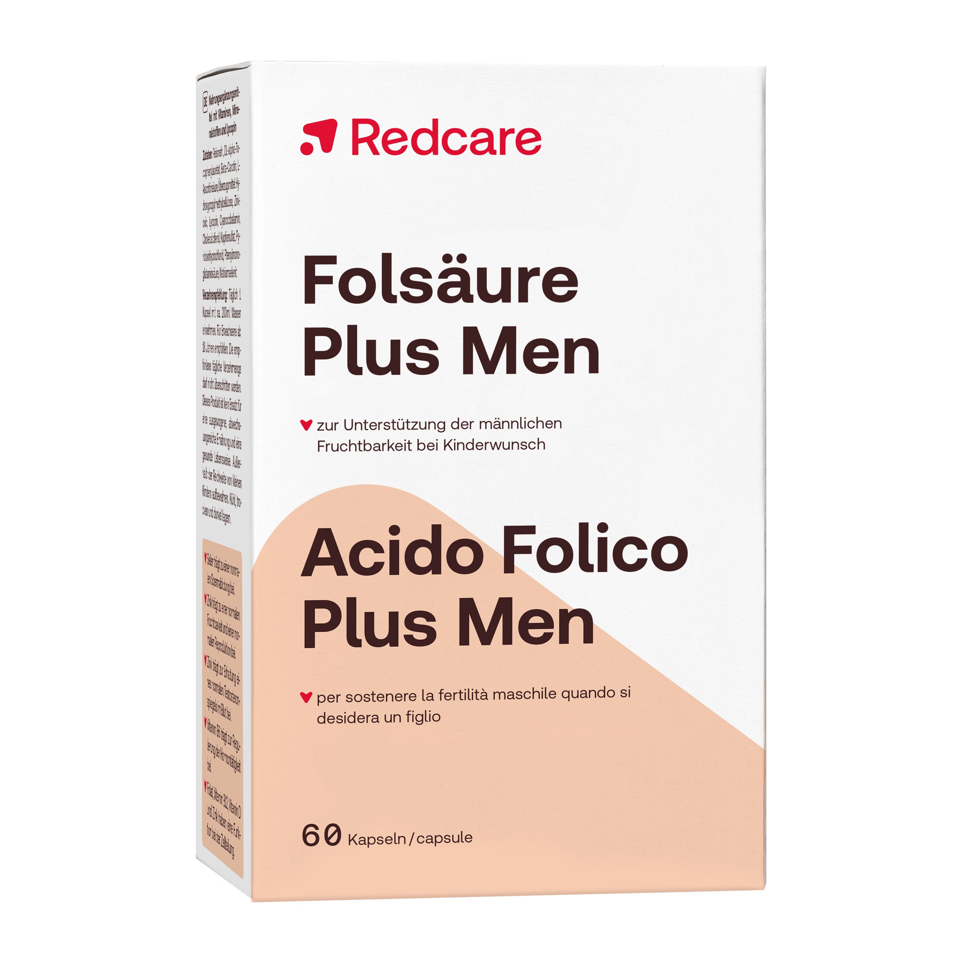 Redcare Folsäure Plus Men