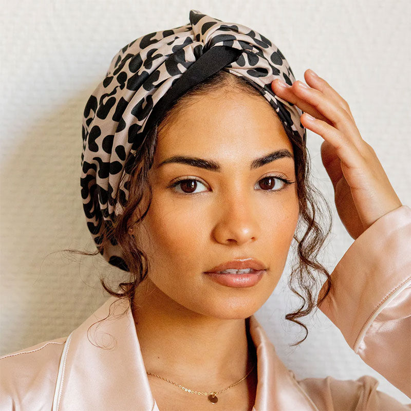 Turban en satin