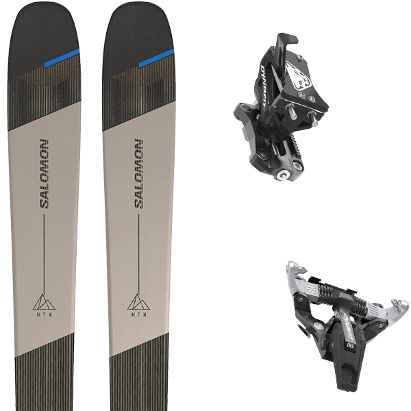 Pack ski de randonnée SALOMON MTN 96 CARBON + Fix