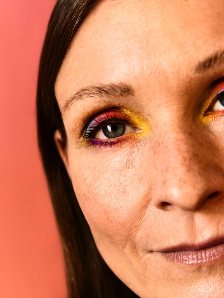 Bastão de sombra para olhos - Fúcsia
