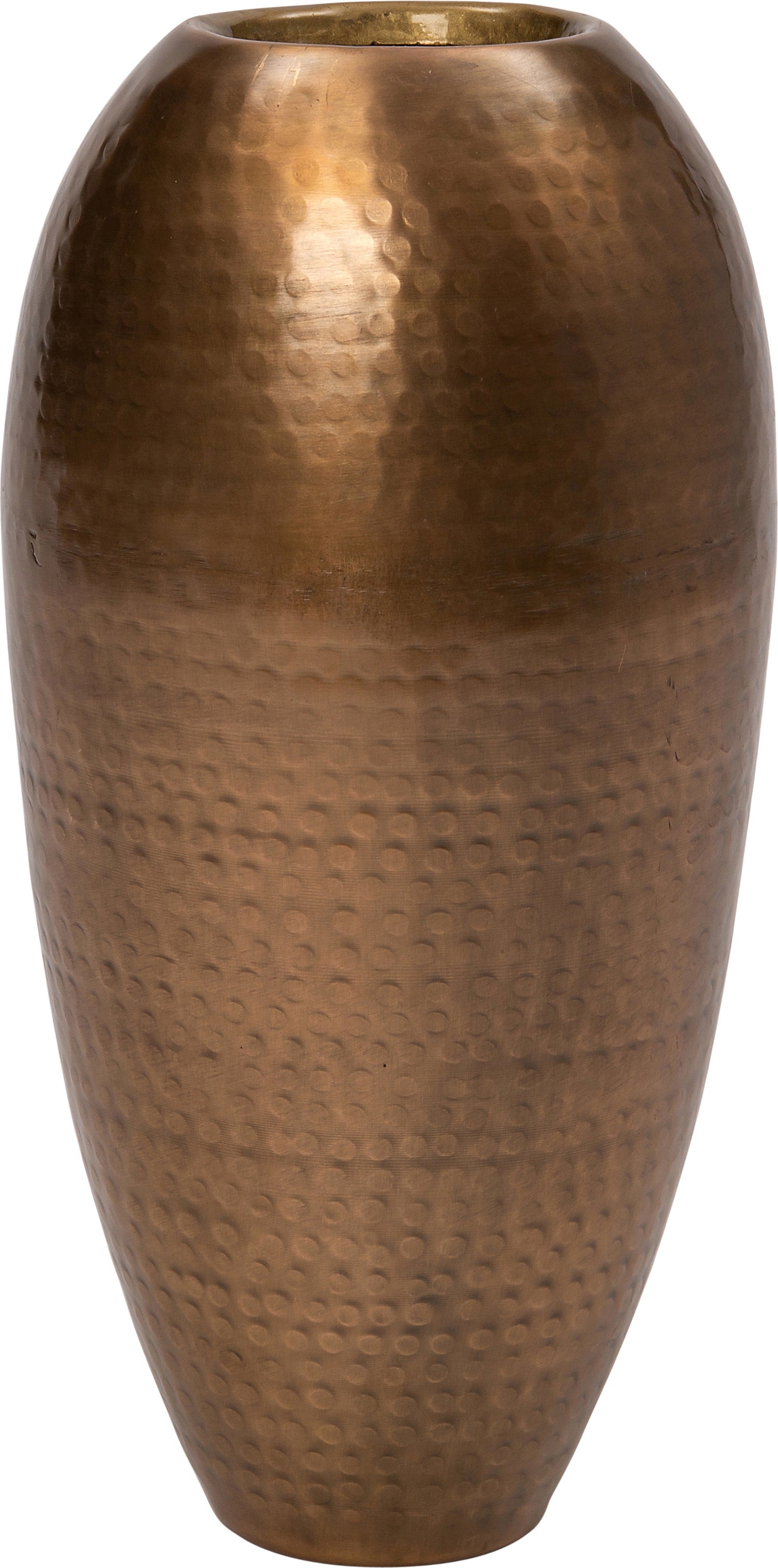 Intratuin vaas Arne goud D 14 H 35 cm