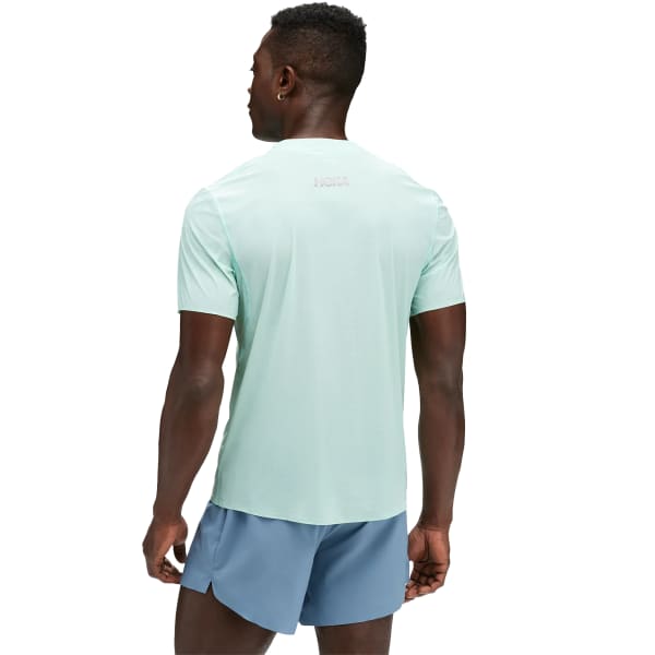 T-shirt trail HOKA ONE ONE AIROLITE RUN SHORT SLEEVE CLOUDLESS