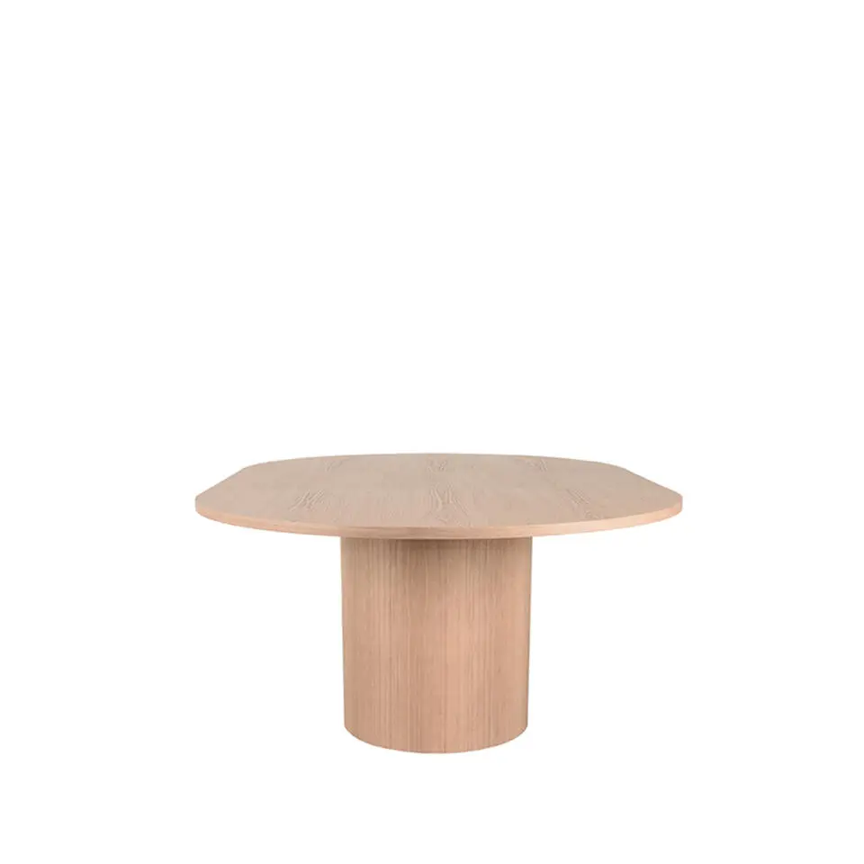 LABEL51 Eetkamertafel Oliva - Naturel - Eiken - 150-200 cm - Uitschuifbaar