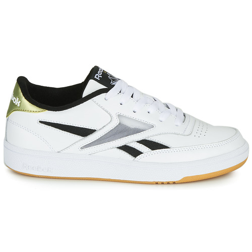 Reebok Classic - CLUB C REVENGE MARK - Blanc / Doré