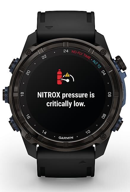 GARMIN - ORDINATEUR DE PLONGEE DESCENT MK3i BRACELET NOIR