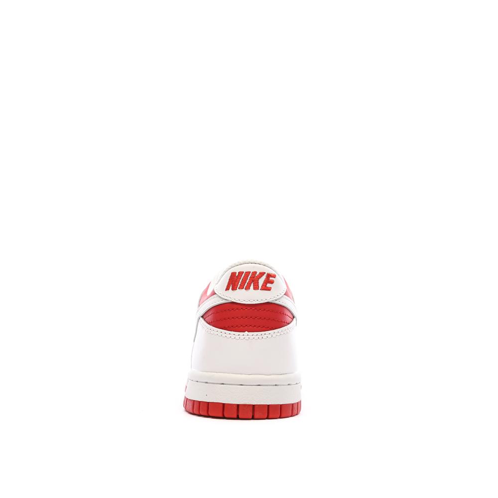 Nike Baskets Blanches/Rouges Garçon Nike Dunk Low
