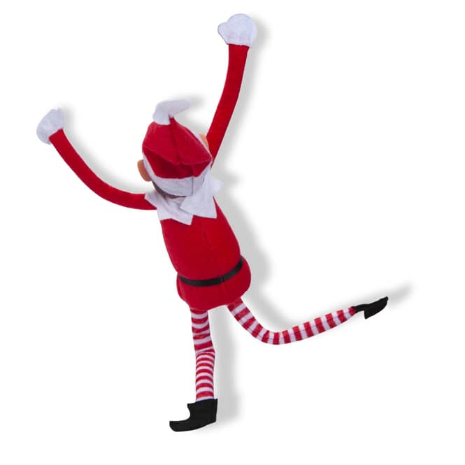 Frecher Weihnachtself