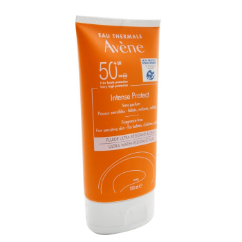 Avene Intense Protect SPF 50 (para bebês, crianças, adultos) - para pele sensível  150ml/5oz