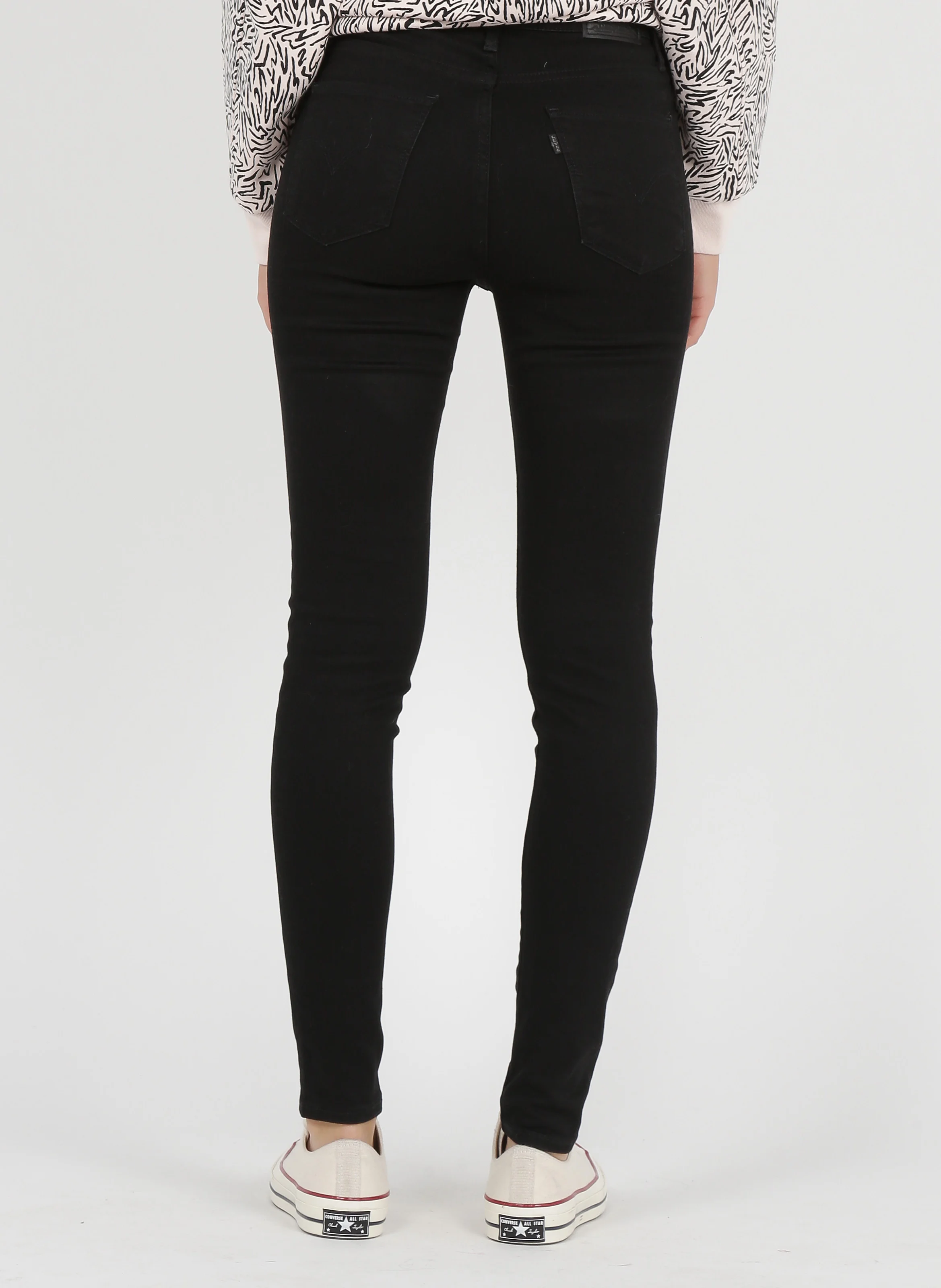 720 HIRISE SUPER SKINNY - Jean 720 taille haute Super Skinny | Noir