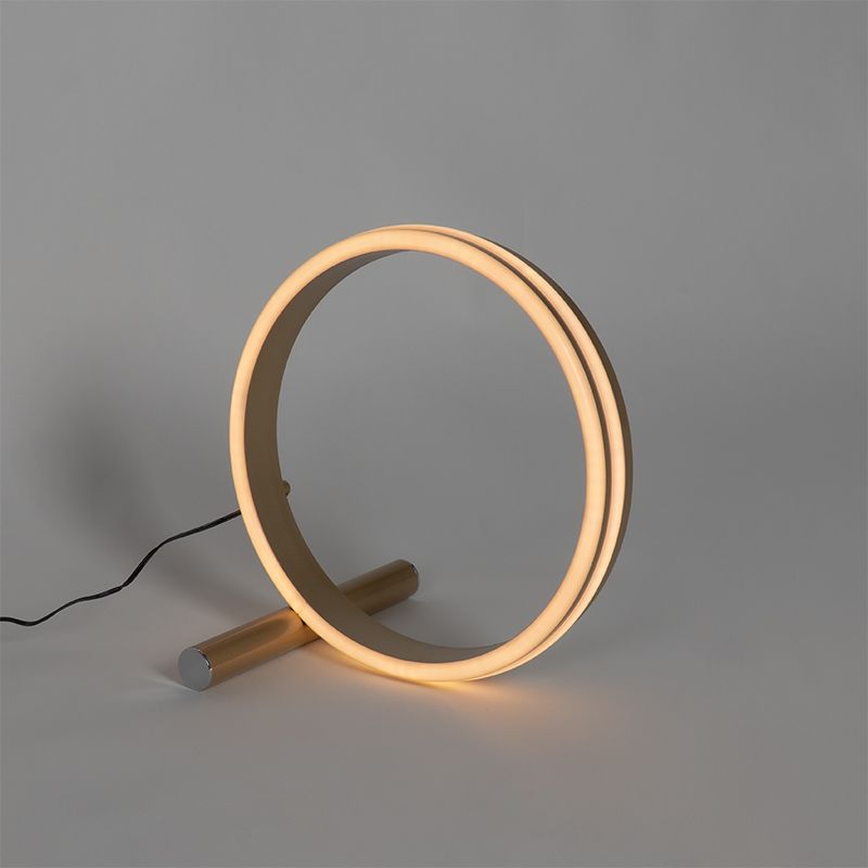 Design tafellamp messing incl. LED 3-staps dimbaar - Navara