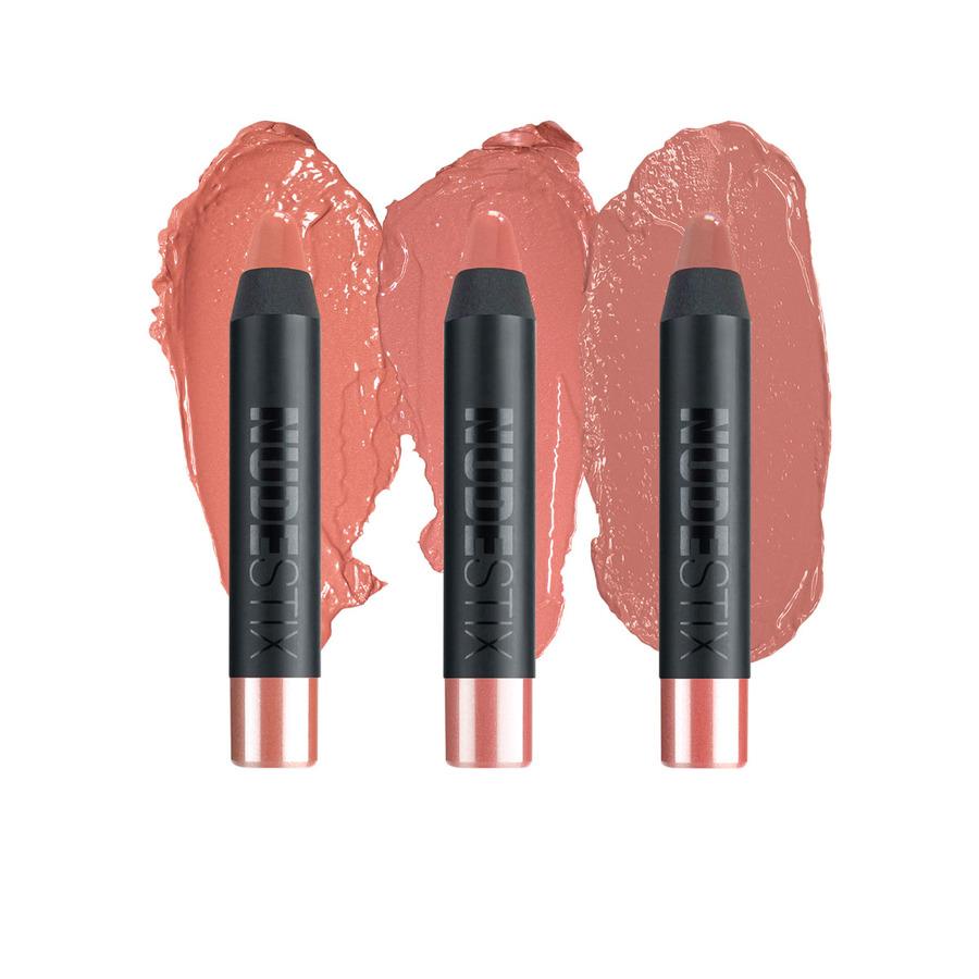 Nudestix Nude Natural Lips Founders Mini Lip Kit 3pcs