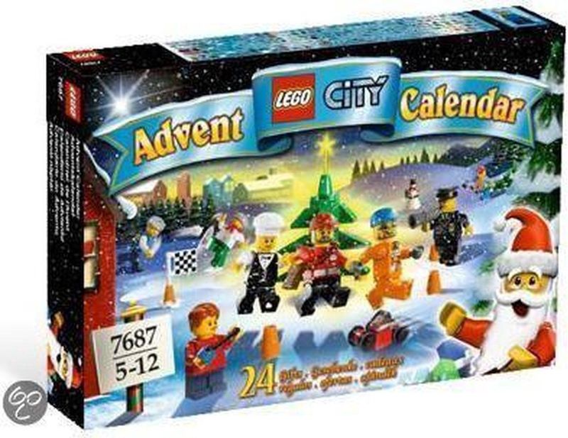 Lego - City Advent Kalender - 9 Figuren - Accessoires