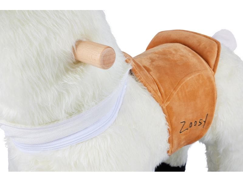 zoosy Reittier Lama Reittier Lama mit Rollen an den Füssen