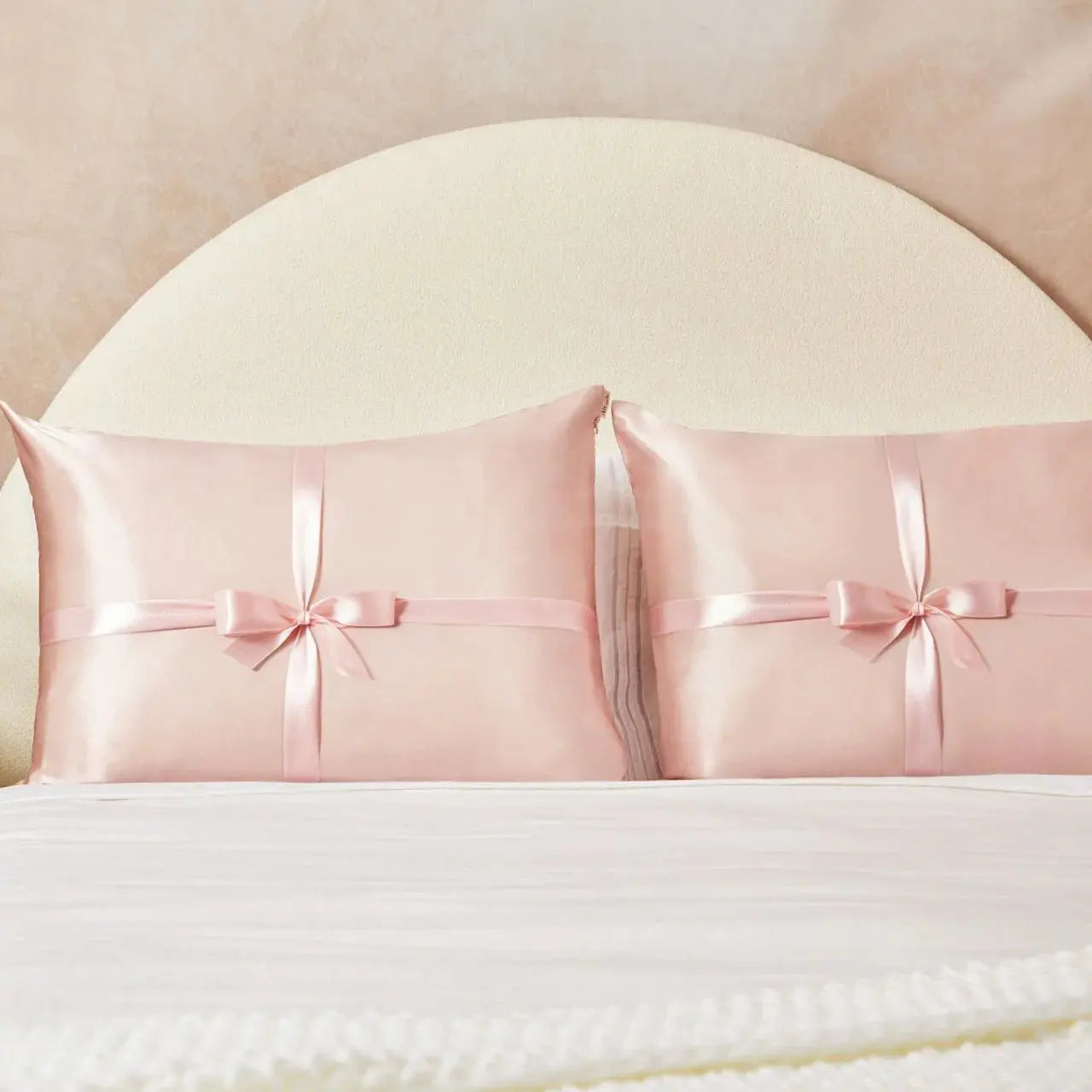 Holiday Standard Pillowcase 2 Piece Set Blush