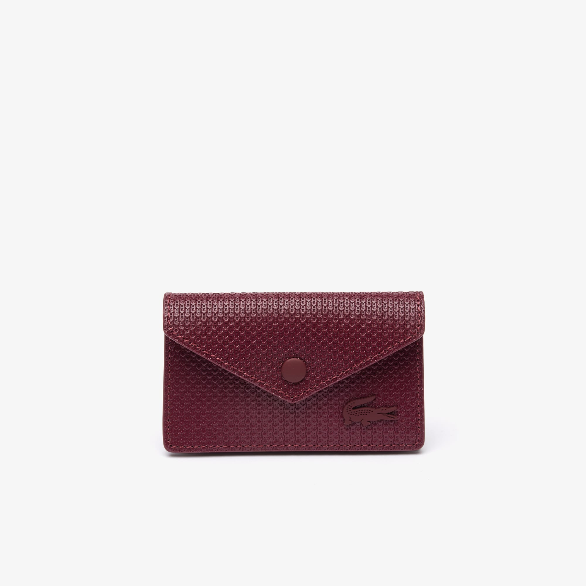 Porte-cartes Chantaco Classics en cuir Portefeuilles & Petite Maroquinerie - Rouge - Lacoste - Femme