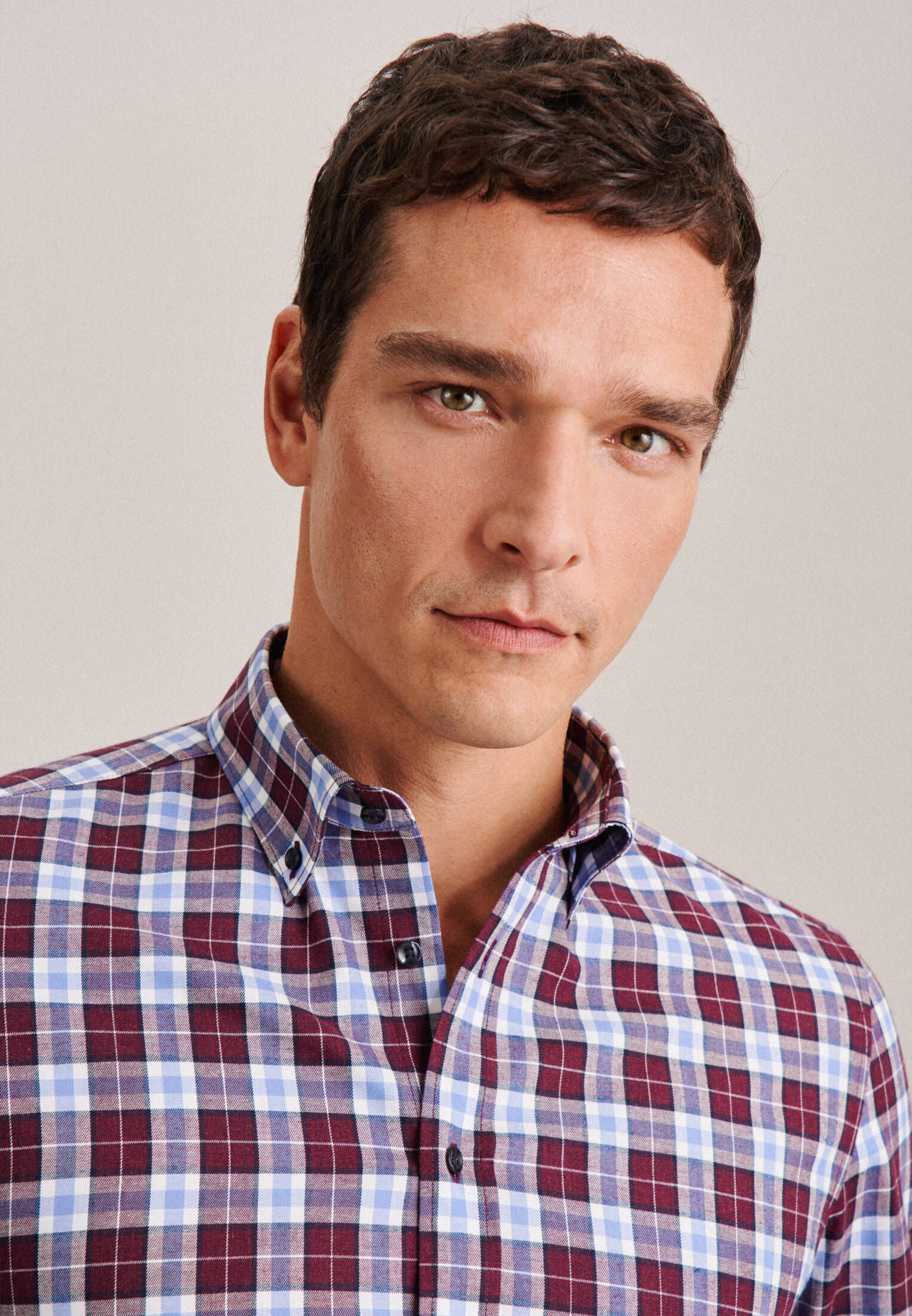 Seidensticker| Herren Flanellhemd X-Slim