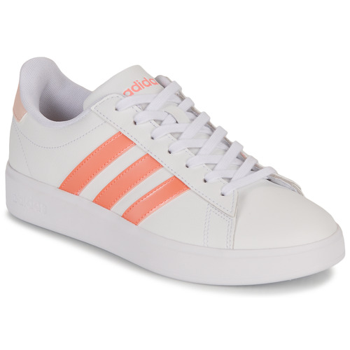 Adidas Sportswear - GRAND COURT 2.0 - Blanc / Orange