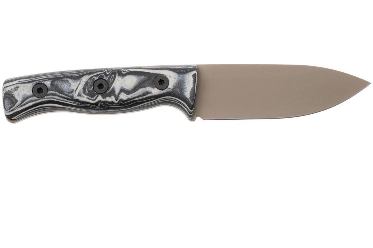 White River Knives Ursus Cub Limited 2025 WRUR35-LIM25-FDE, CPM MagnaCut, Tan G10 bushcraftmes, Kydex schede met firesteel