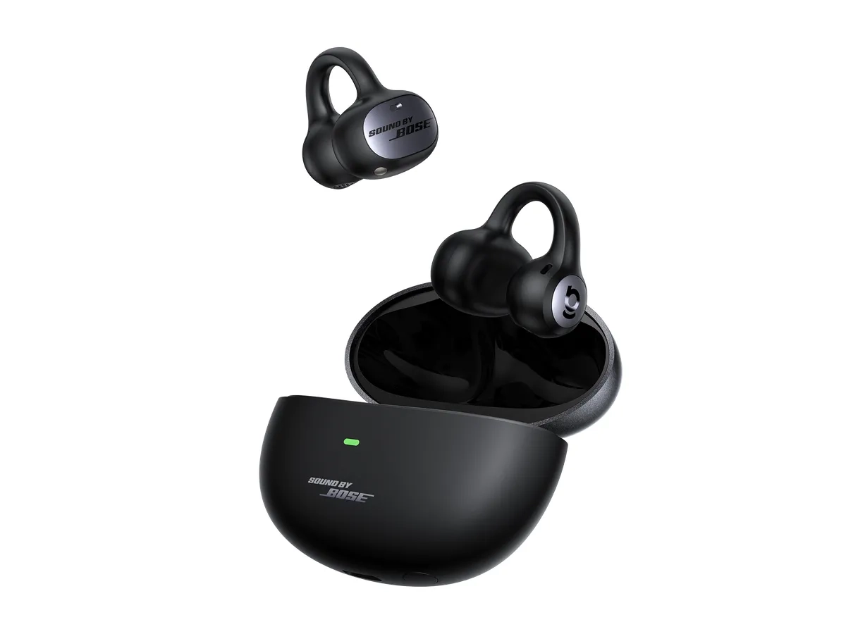 Inspire XC1 TWS Open-Ear Bluetooth 6.1 Kopfhörer mit Sound by Bose und Dolby Audio-Technologie (A0102801) - Cosmic Black