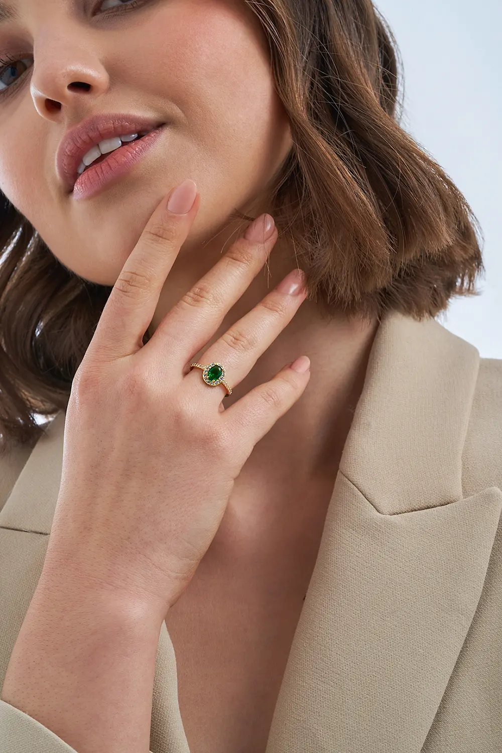 Ring - Emerald Glamour