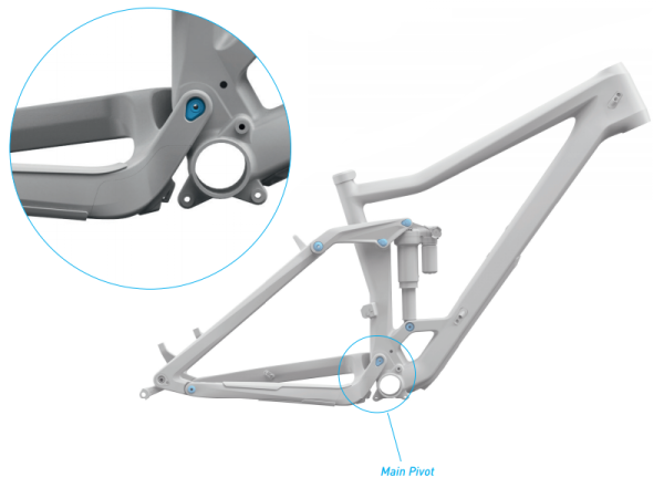 Cube AMS / Stereo Main Pivot Set