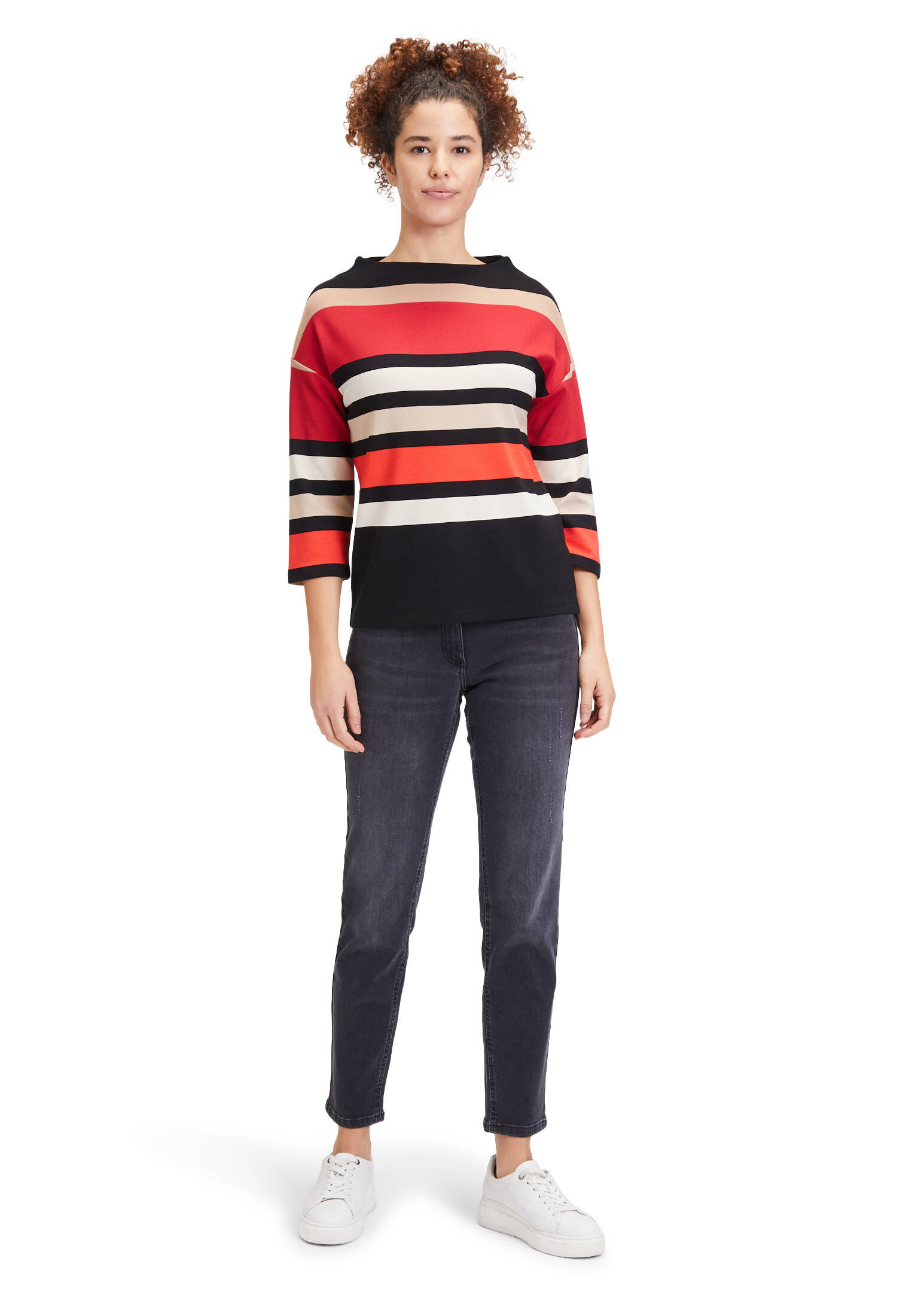 Betty Barclay| Damen Sweatpullover mit hohem Kragen
