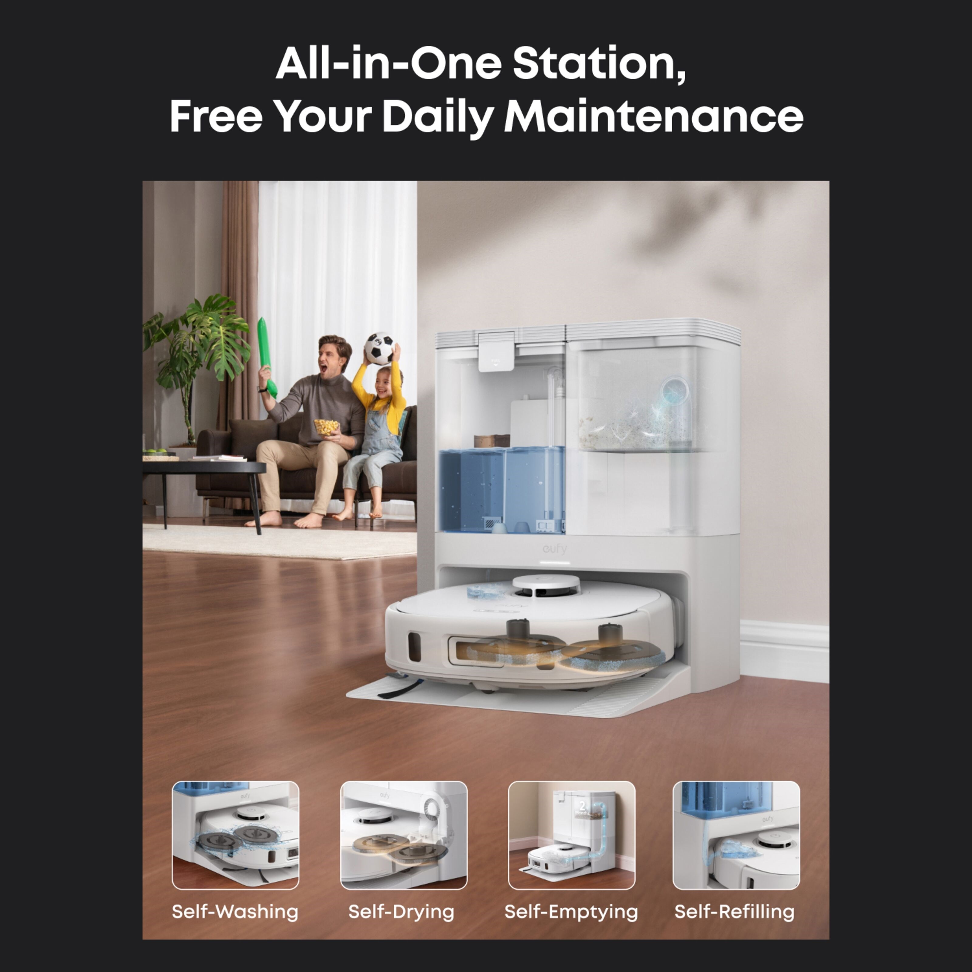 Eufy X10 Pro Omni Robotstøvsuger