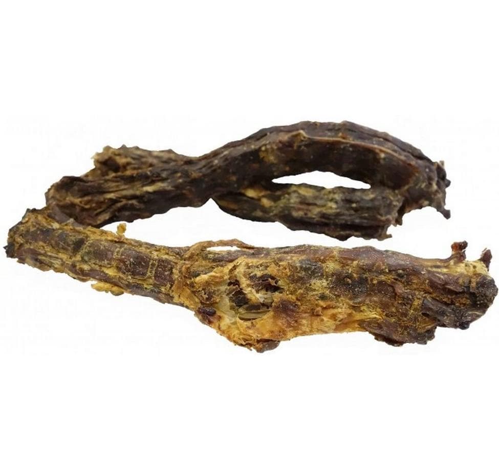 Kausnack Entenhälse, 400 gHochwertiger Kausnack für Hunde, 100% Ente