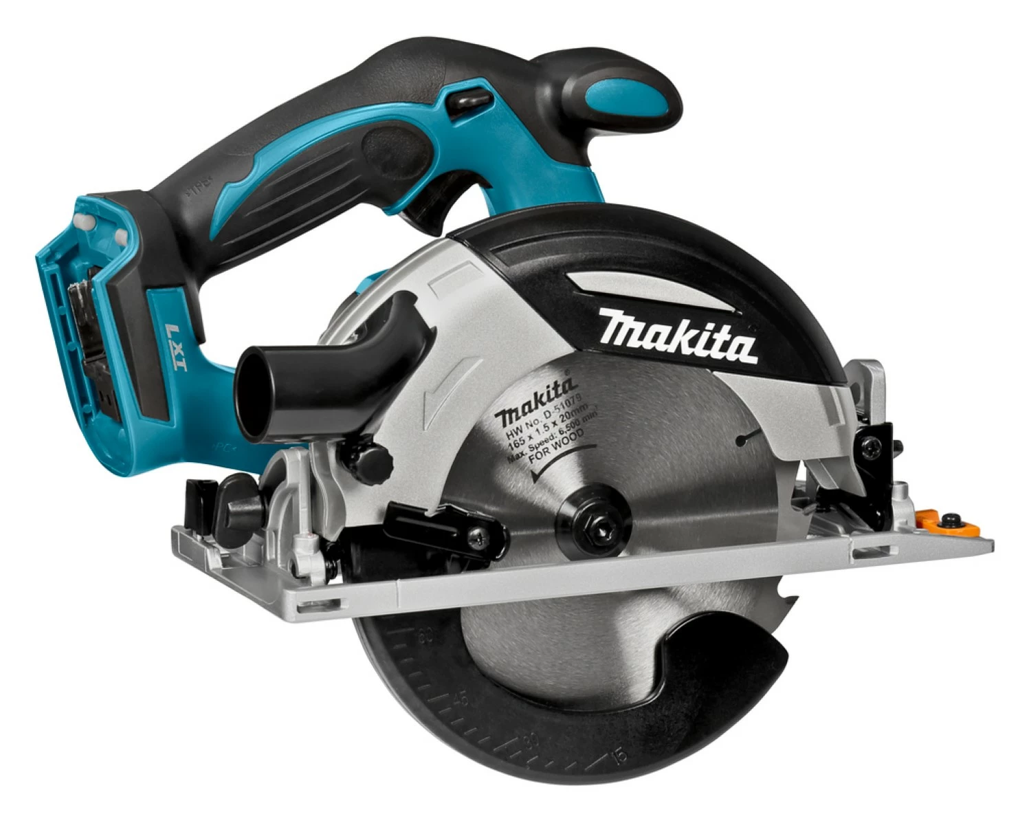Makita DHS630RMJ 18V Li-Ion Accu cirkelzaag set (2x 4.0Ah accu) in Mbox - 165mm