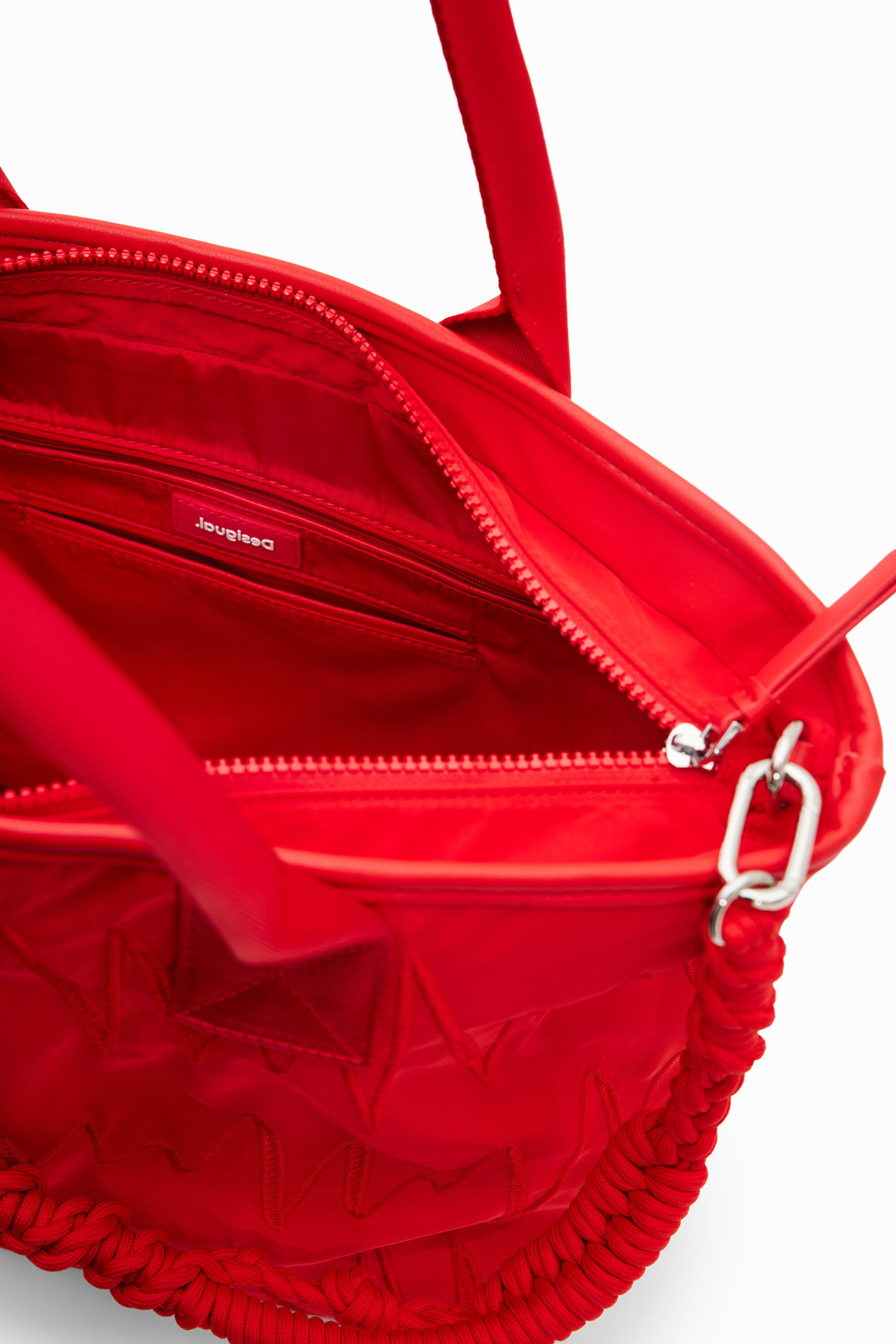Grand sac shopper broderies