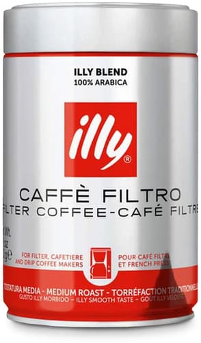 Illy Caffè Filtro Filterkaffee gemahlen