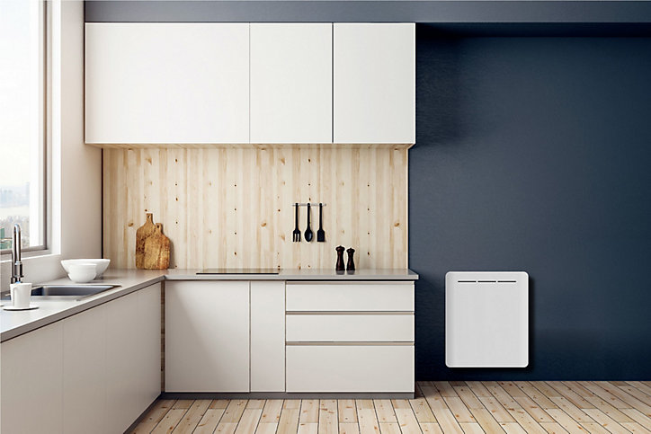 Radiateur électrique double cœur de chauffe Diva 1000W