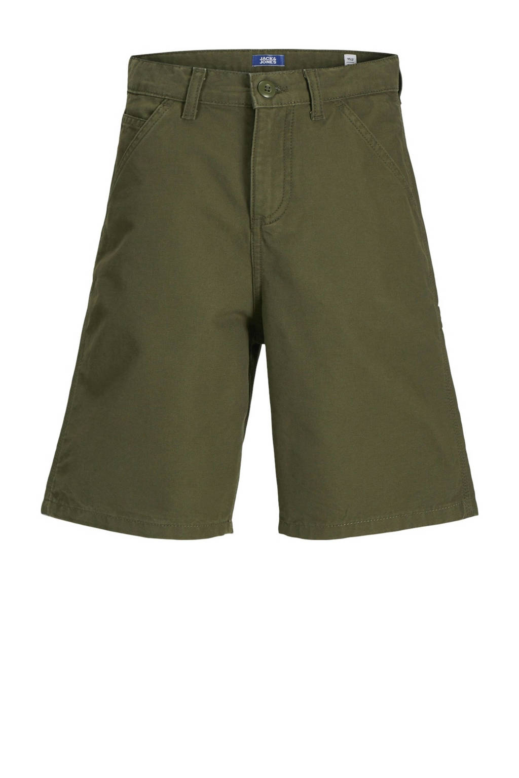 JACK & JONES bermuda JJSTYD BARKLEY CARPENTER olijfgroen