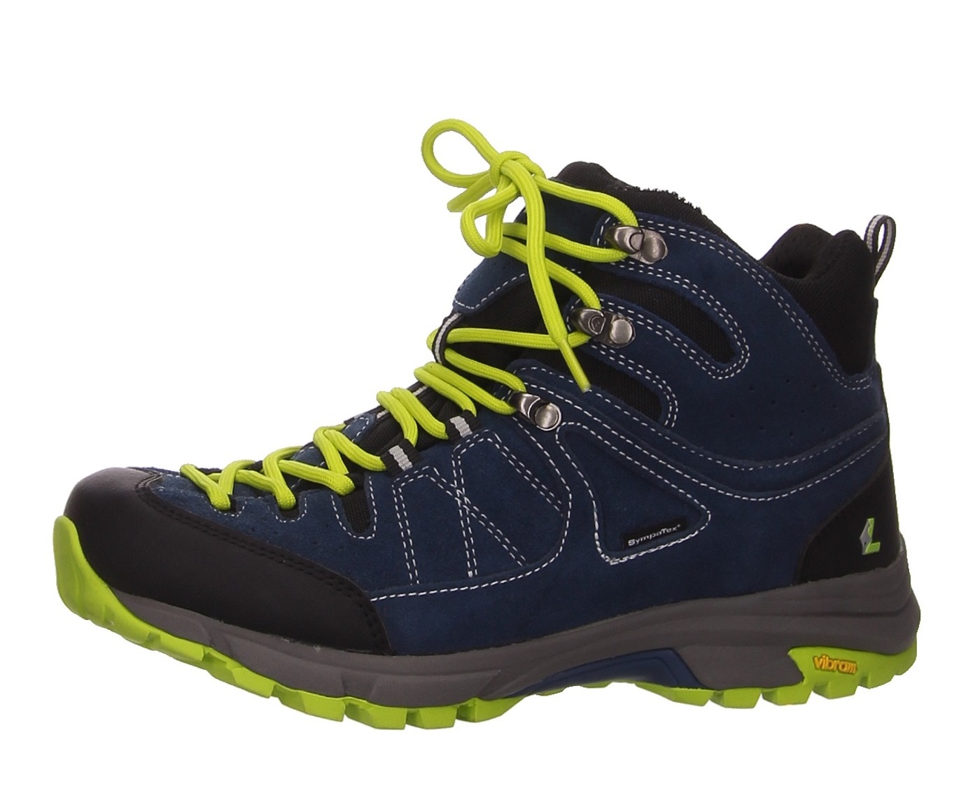 Lackner Schnürschuhe petrol blau