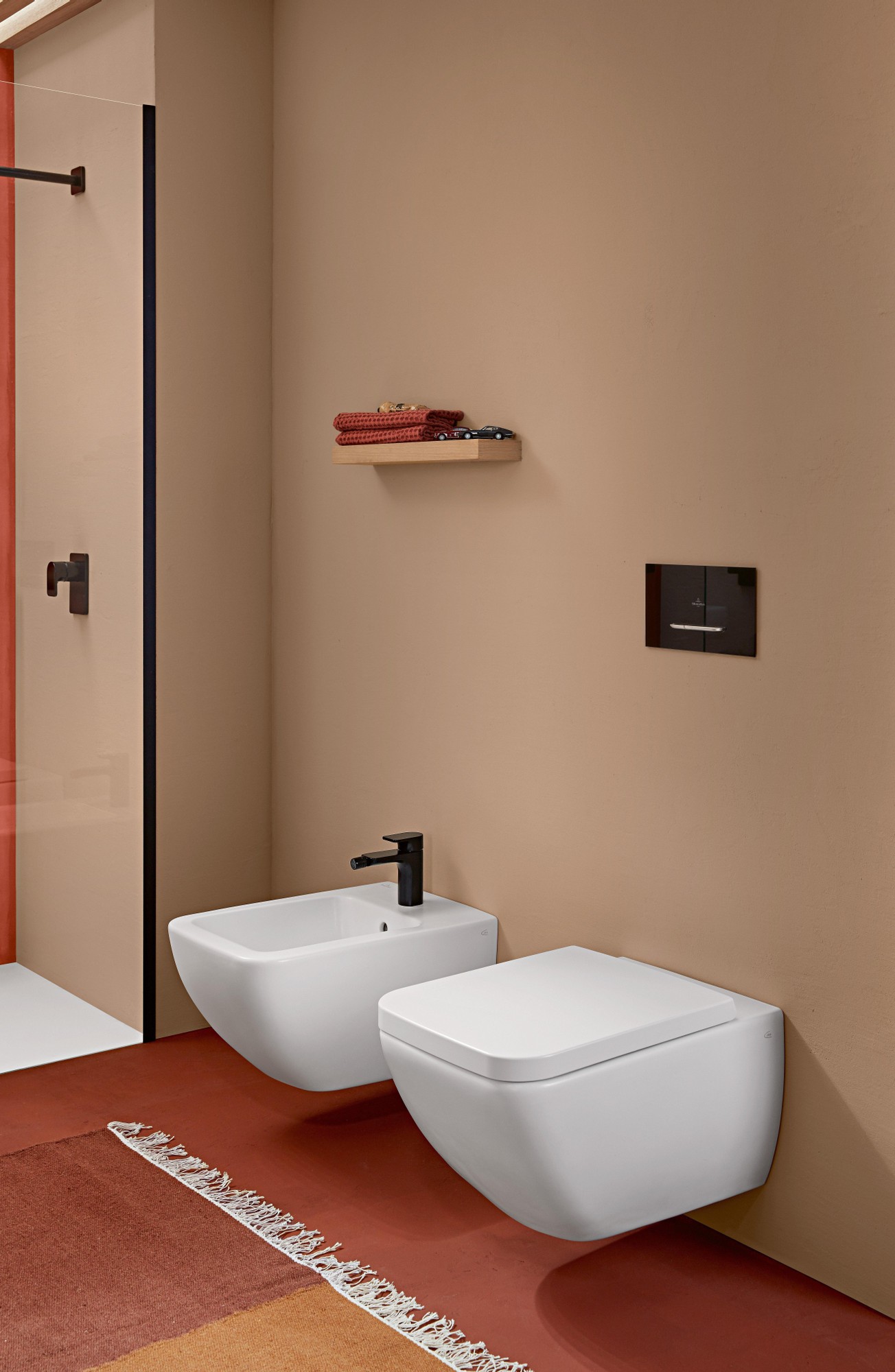 Villeroy & Boch Venticello softclose toiletzitting met quick release wit mat