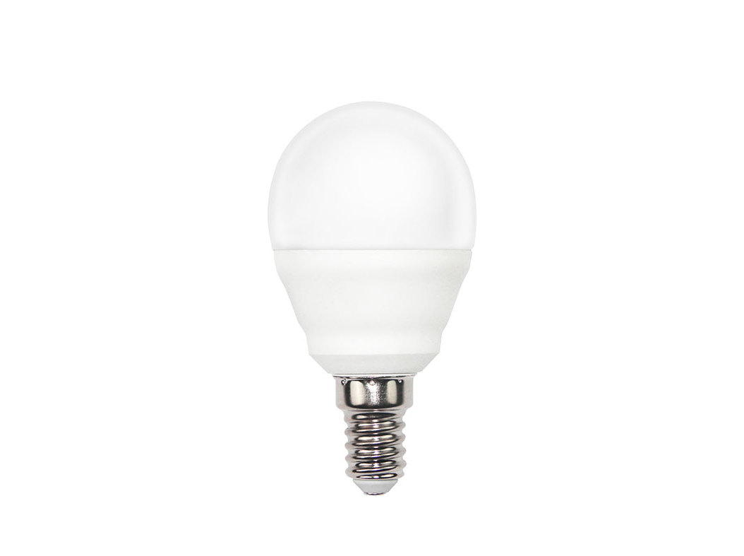 LÂMPADA LED POLEGAR E14 40W LUZ BRANCA