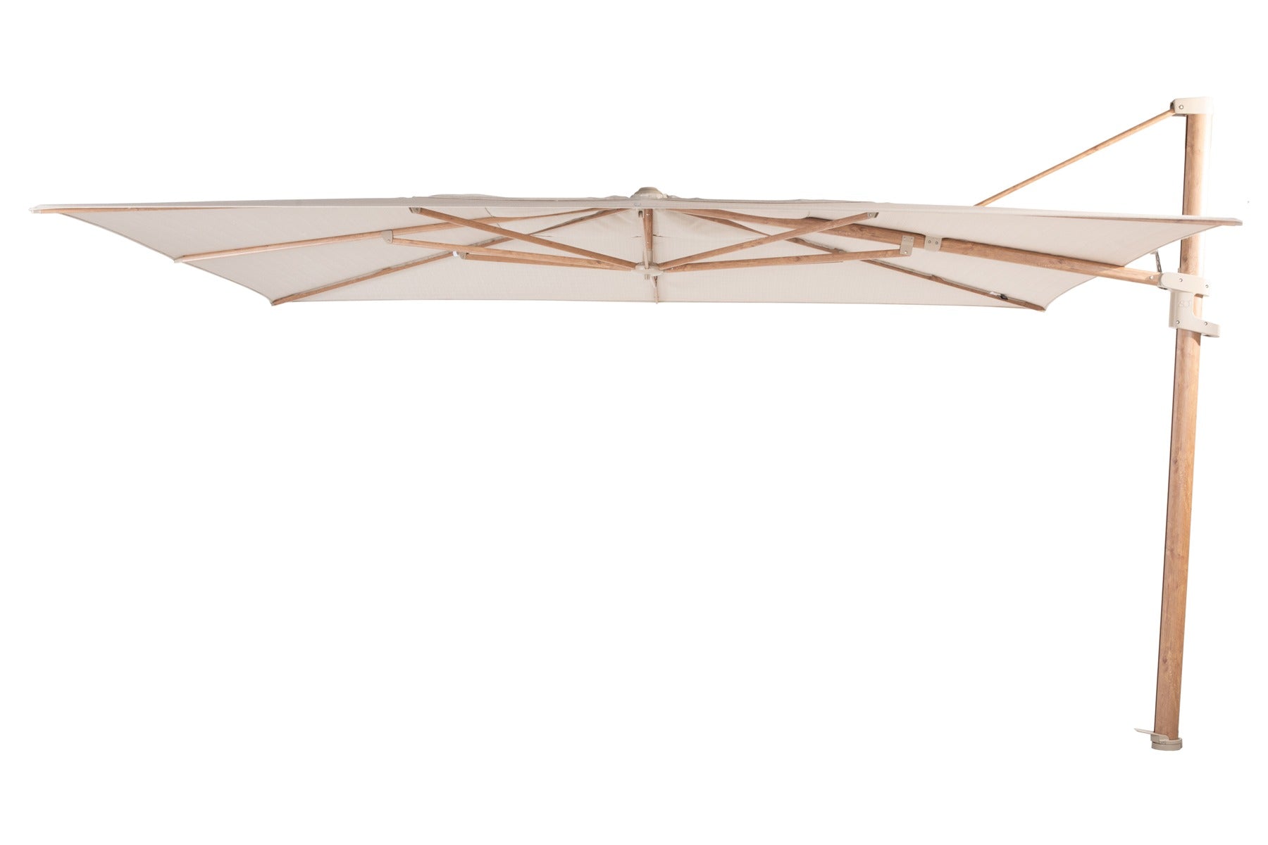 4 Seasons Finca Zweefparasol 300x400 cm. - zand|woodlook