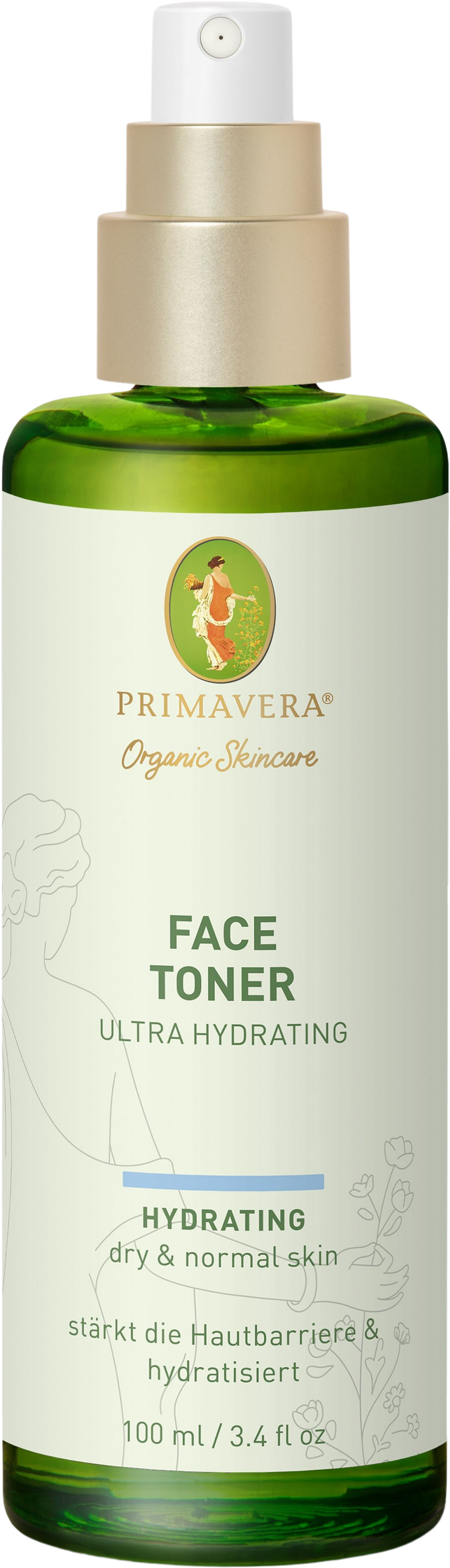 PRIMAVERA  Face Toner Ultra Hydrating, 100 ml