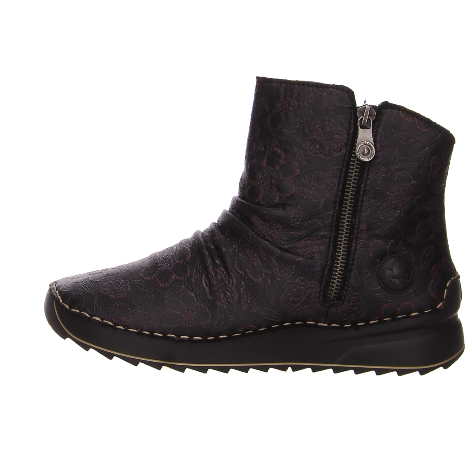 Rieker Stiefeletten schwarz schwarz