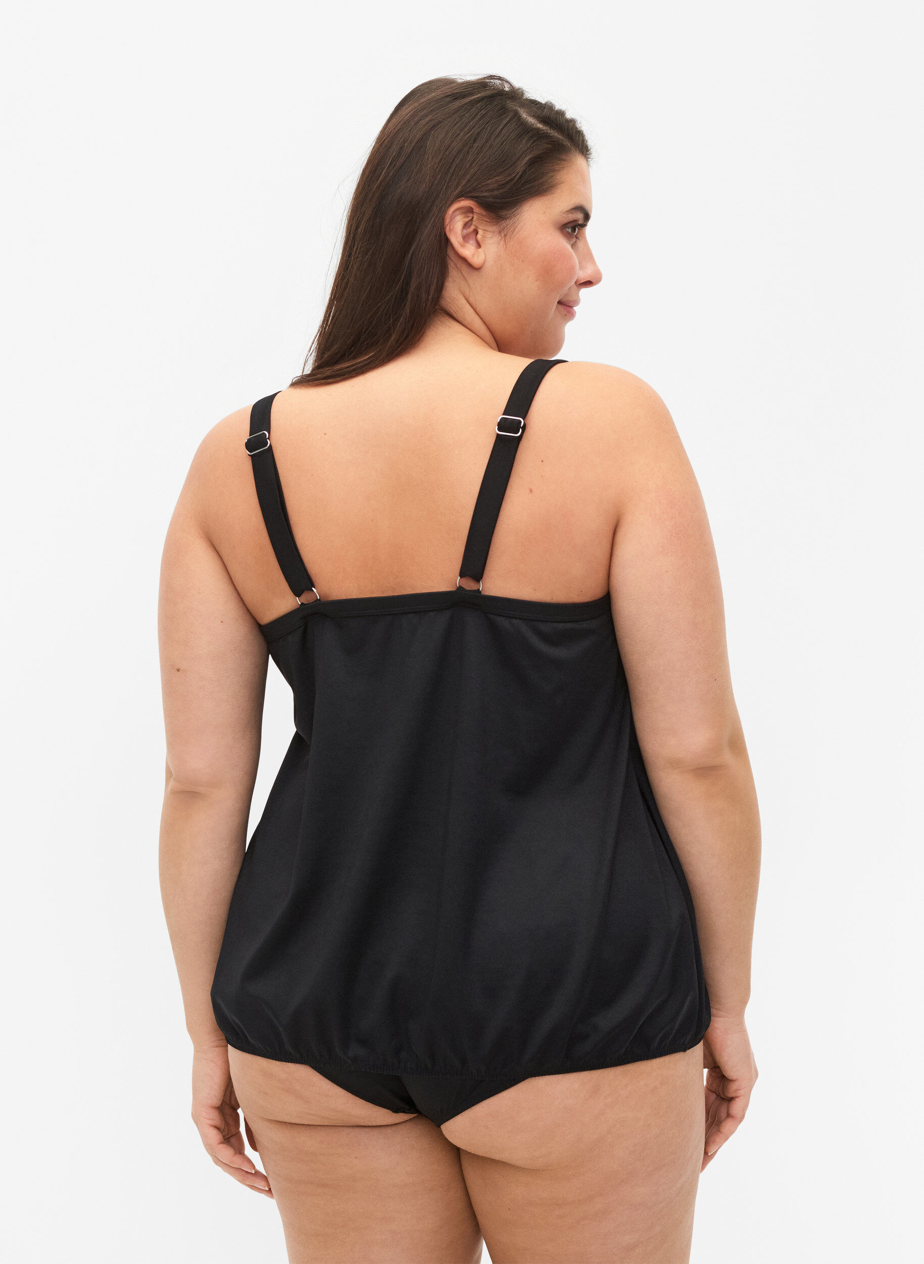 Tankini med løs pasform
