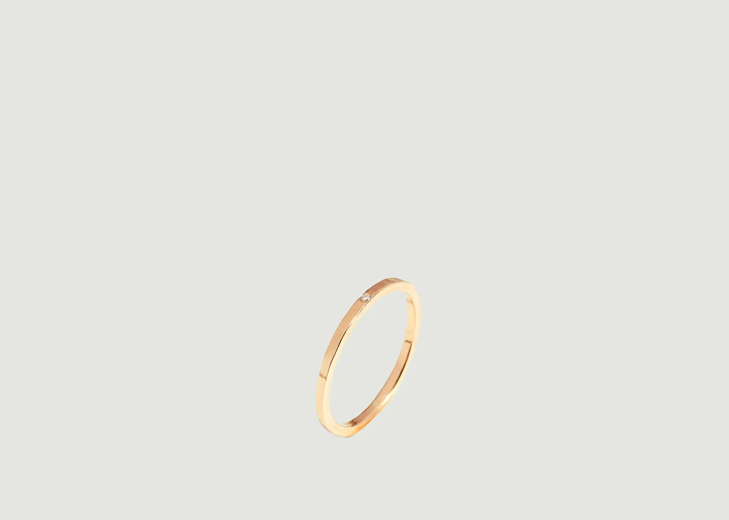 Bague en or Simplissime avec diamant Moncomble