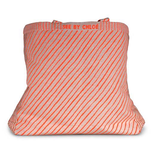 See By Chloé What Happens Tote Bag, Cement Beige