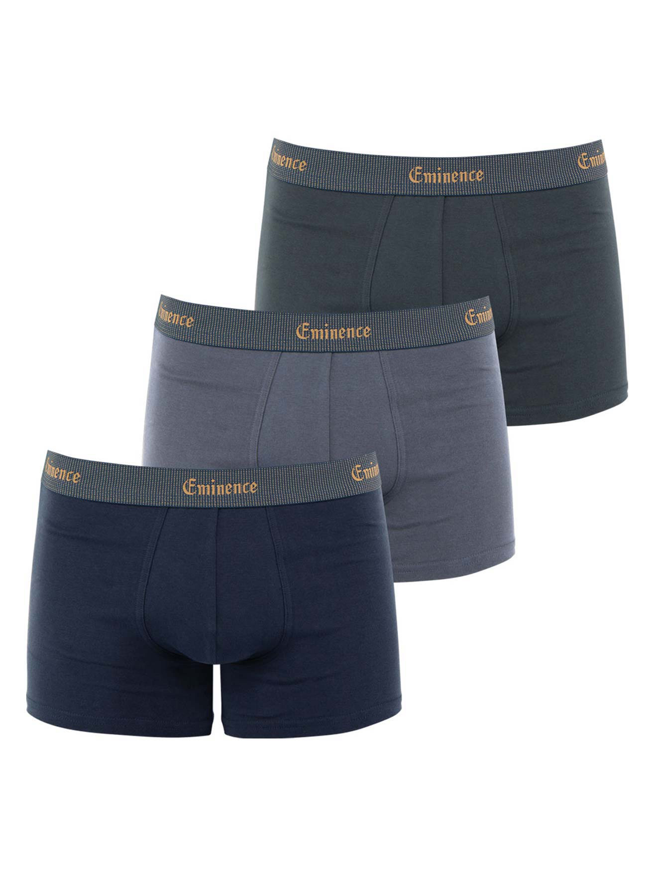 Lot de 3 boxers coton bio