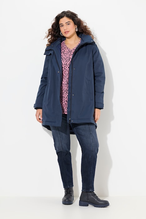 HYPRAR Funktionsjacke, wasserdicht, Kapuze, recycelt