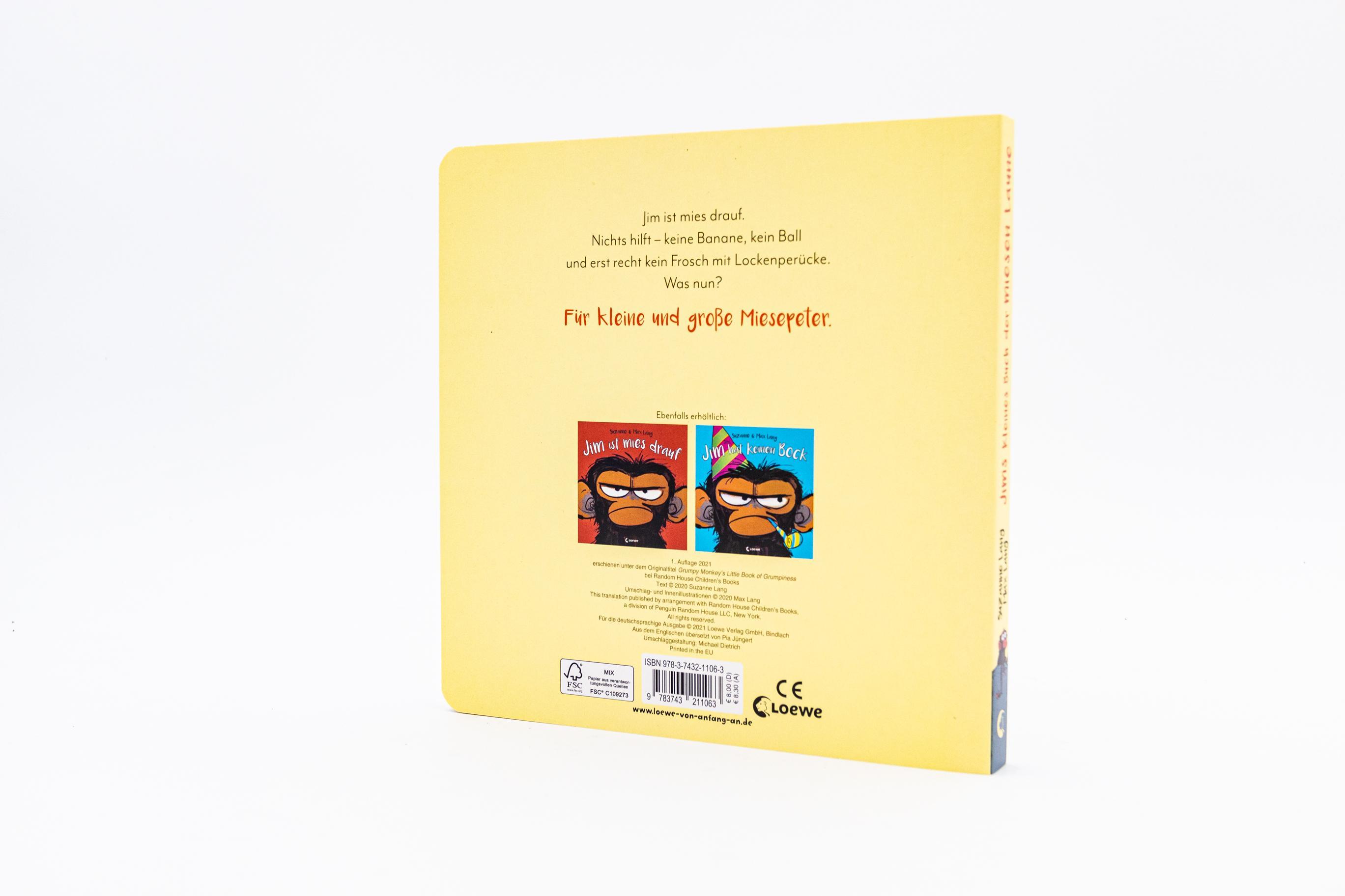 Loewe von Anfang an / Jim ist mies drauf (Pappbilderbuch)