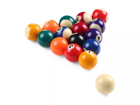 Lot de 16 Billes Billard 
